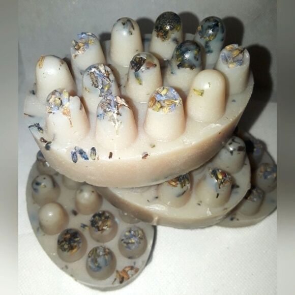 hand crafted Lavender Massage beauty bar BUY 1 GET 2 FREE MIX N MATCH - Picture 3 of 14